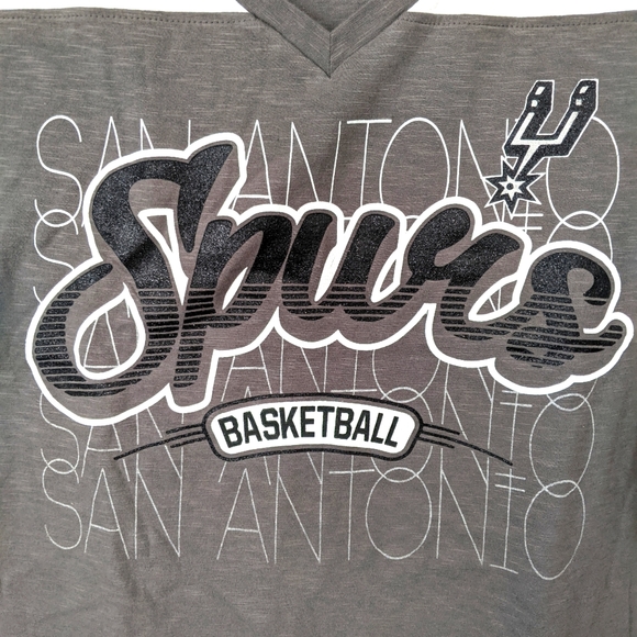 NBA Women's San Antonio Spurs Basketball Cotton Tee - Picture 2 of 8